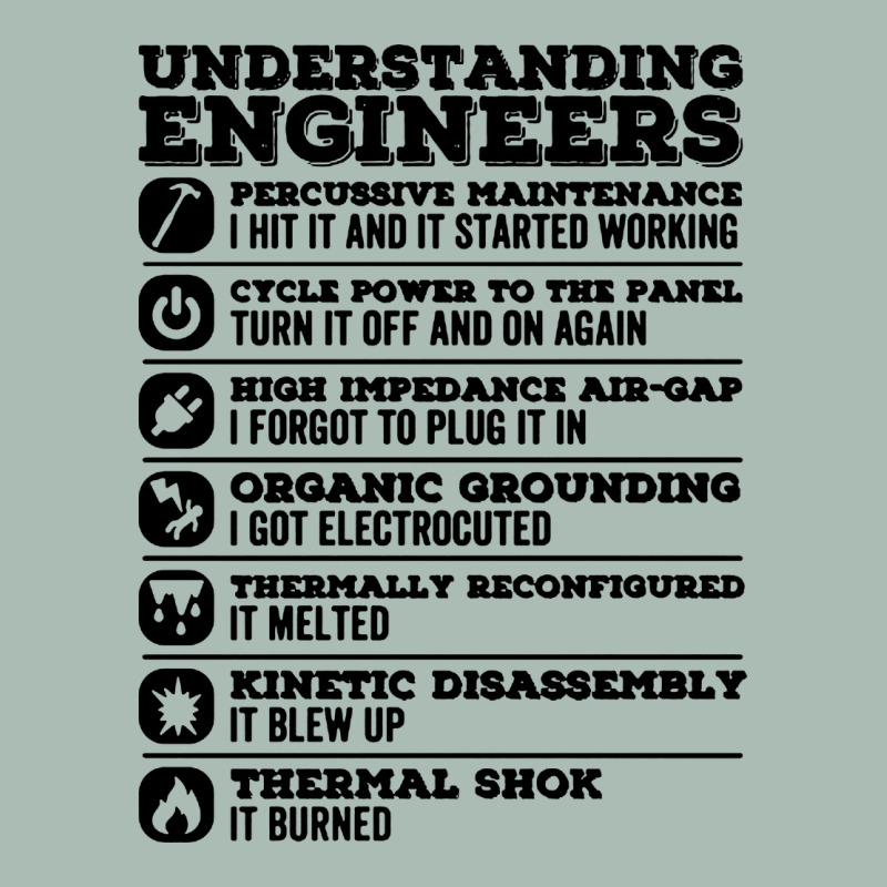Understanding Engineers Funny Classic Tee by linhVisuals | Teevron
