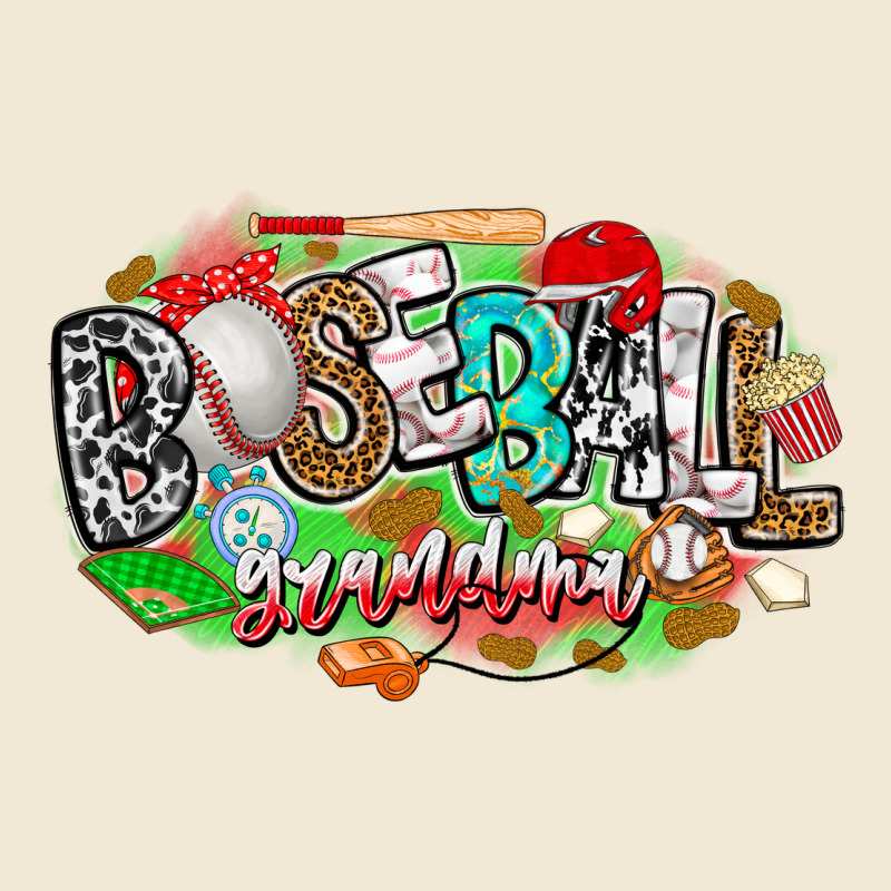 Baseball Grandma Premium Tee by CowhideDigitalArt | Teevron