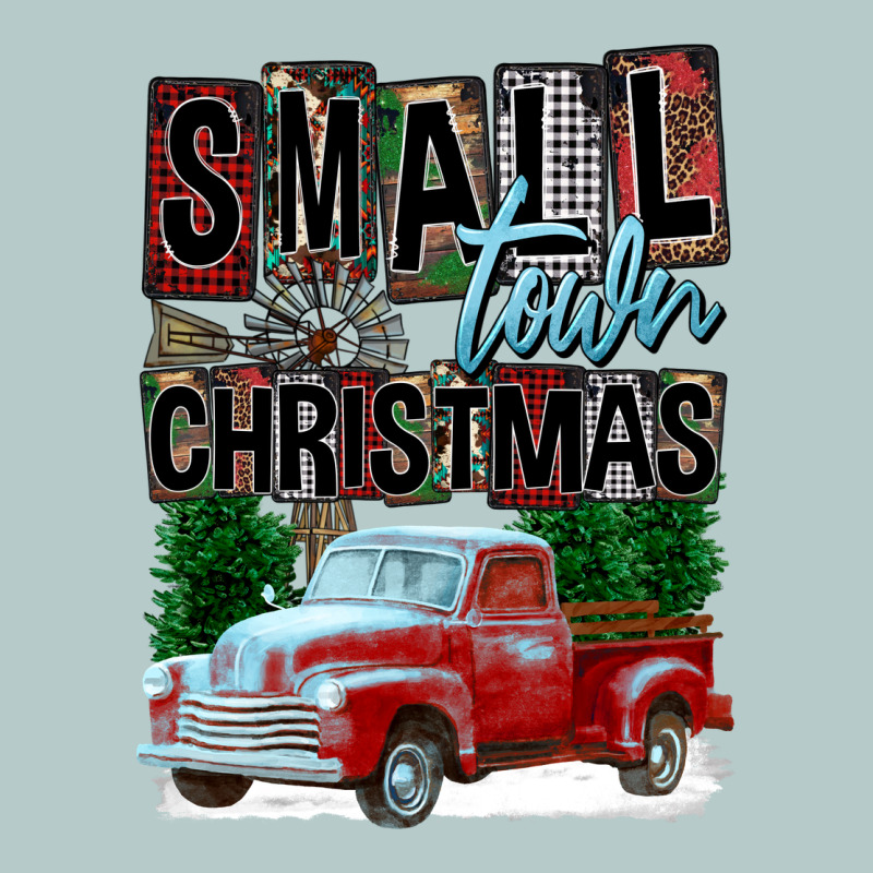Small Town Christmas Heavy Core Tee by FaDigitalArtStudio | Teevron