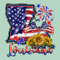 4th Of July  Louisiana Map Classic Tee | Teevron