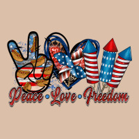 Peace Love Freedom Urban Heavy Tee | Teevron