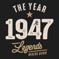 The Year 1947 - 75th Birthday Vintage Classic Classic Tee | Teevron