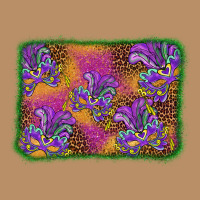 Mardi Gras Mask Background Vintage Hoodie | Teevron