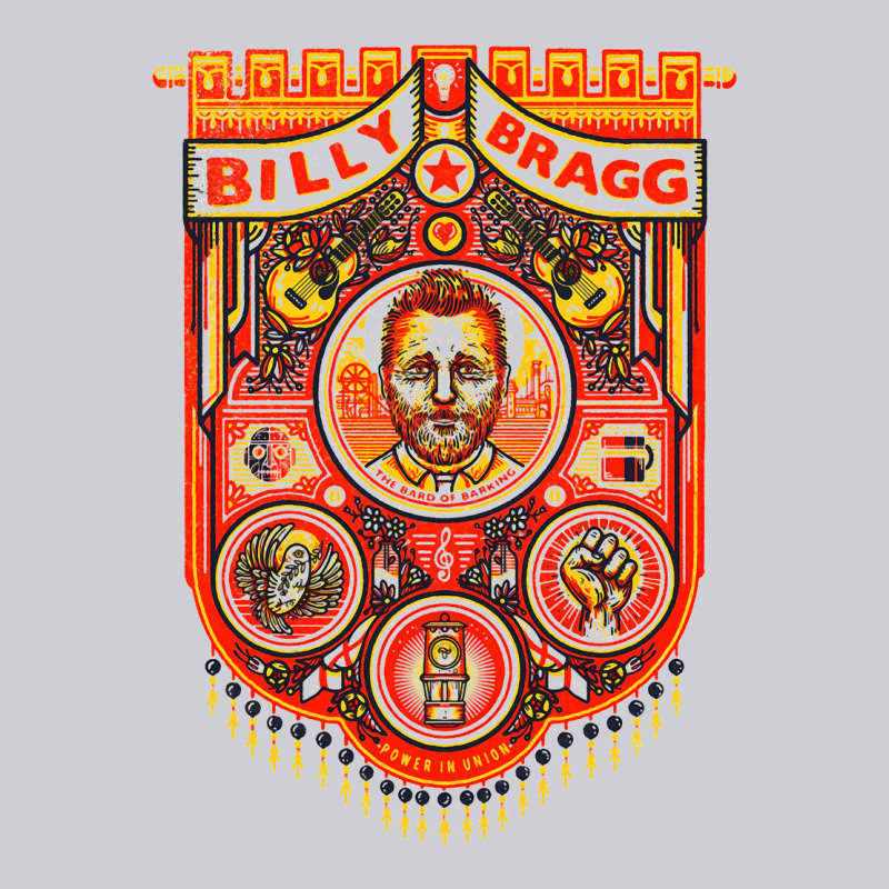 Billy Bragg Müsic Classic Tee by linhVisuals | Teevron