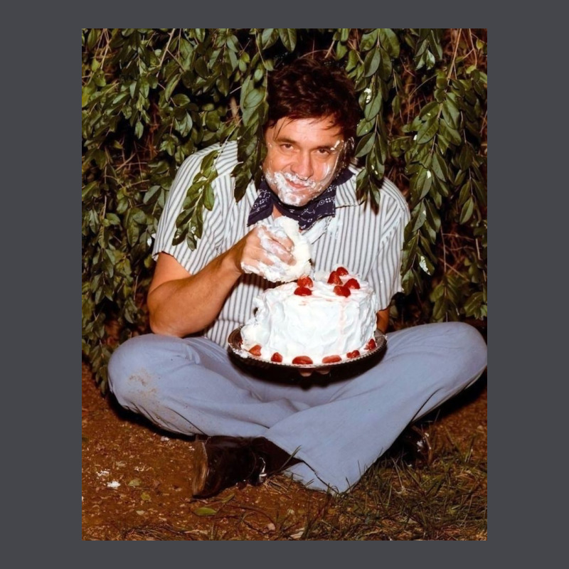 Johnny Cash Eating Cake In A Bush Classic Tee by linhVisuals | Teevron
