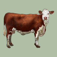Hereford Cow Urban Heavy Tee | Teevron