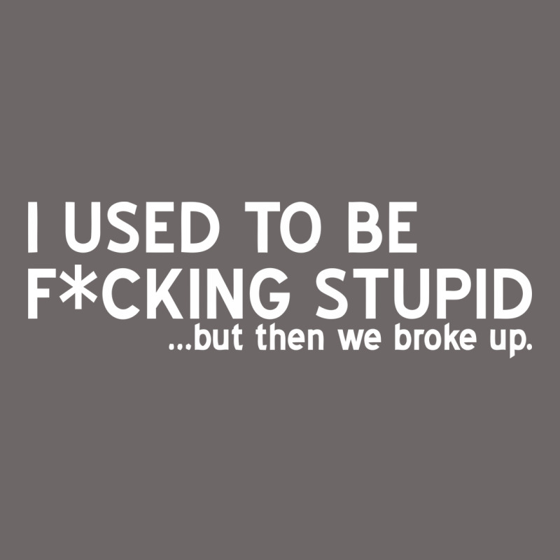 I Used To Be F Cking Stupid Classic Tee by linhVisuals | Teevron