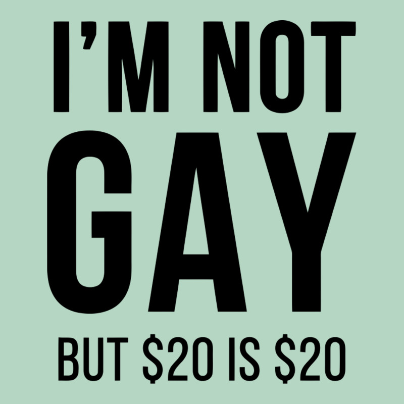 I'm Not Gay But $20 Is $20 (white) Classic Tee by linhVisuals | Teevron