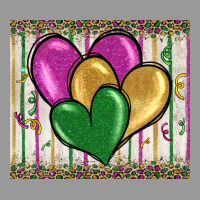 Mardi Gras Heart Vintage Hoodie | Teevron