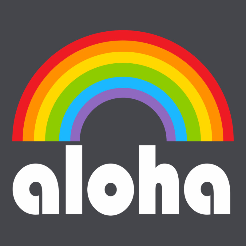 Aloha Rainbow Hawaii 808 Island Hawaiian Classic Tee by linhVisuals | Teevron