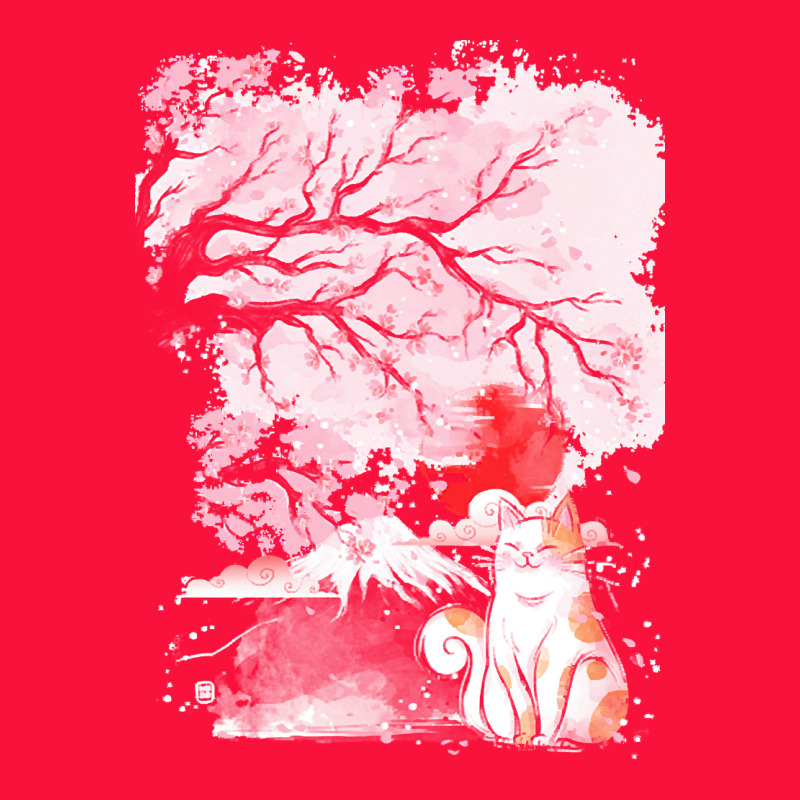 Japan T  Shirt Sakura Cat T  Shirt Classic Tee by linhVisuals | Teevron
