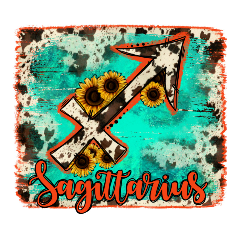 Sagittarius Turquoise Cowhide Urban Heavy Tee by RanaPortraitStore | Teevron