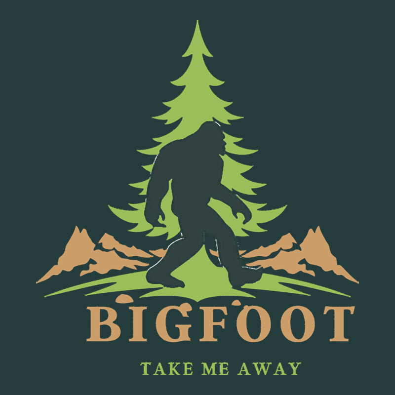 Bigfoot T  Shirt Bigfoot Take Me Away T  Shirt Classic Tee by linhVisuals | Teevron