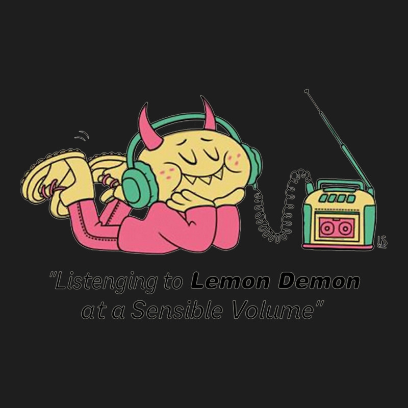 Listening To Lemon Demon Classic Tee by linhVisuals | Teevron