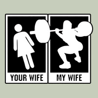 Your Wife My Wife Weightlifting Classic Tee | Teevron