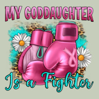 Breast Cancer My Goddaughter Is A Fighter Ladies Tee | Teevron