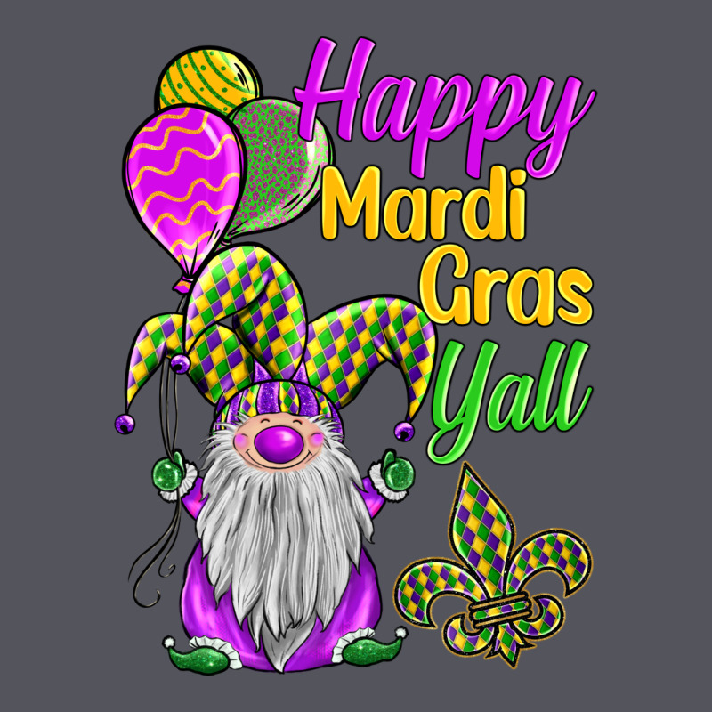 Happy Mardi Gras Y'all Vintage Hoodie by BarkalooDesign | Teevron