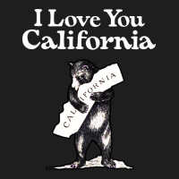 I Love You California Bear State Hug Classic Tee | Teevron