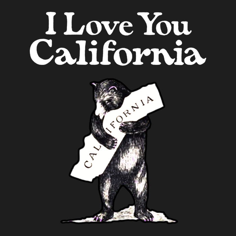 I Love You California Bear State Hug Classic Tee by linhVisuals | Teevron