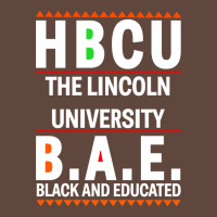 Hbcu The Lincoln University Black And Educated Black Classic Classic Tee | Teevron