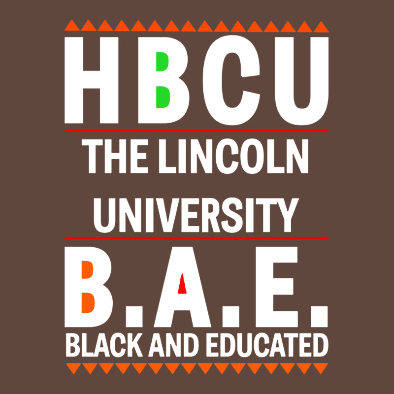 Hbcu The Lincoln University Black And Educated Black Classic Classic Tee by linhVisuals | Teevron