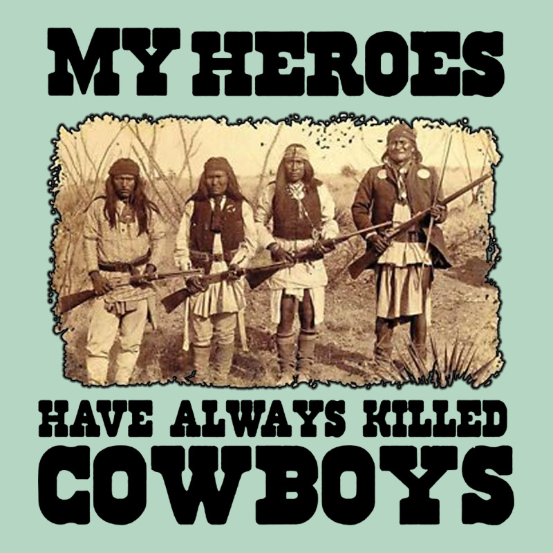 My Heroes Have Always Killed Cowboys Retro Classic Tee by linhVisuals | Teevron