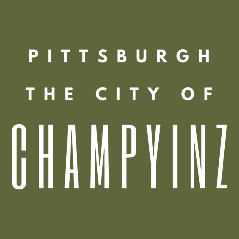 Pittsburgh City Of Champyinz Steel City Classic Tee by linhVisuals | Teevron