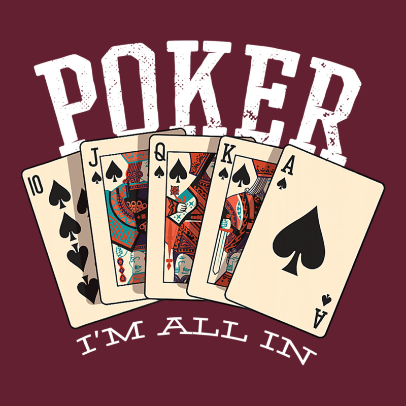 Poker All In Royal Flush Lucky Casino Classic Tee by linhVisuals | Teevron