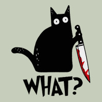 Halloween Cat With Knife What Classic Tee | Teevron