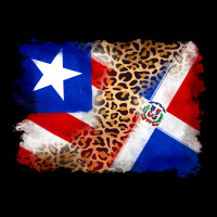 Puerto Rico And Dominican Republic Flag Ladies Tee | Teevron