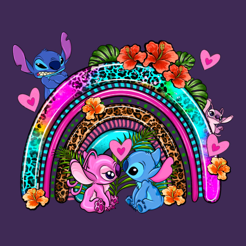 Stitch And Lilo Rainbow Premium Hoodie by AdoDesignShop | Teevron