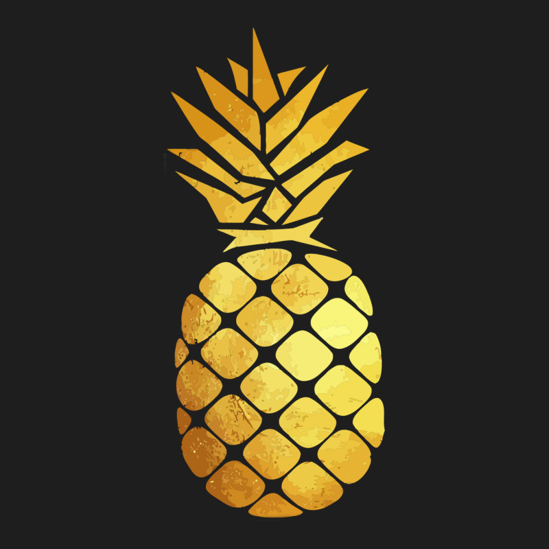 Gold Pineapple Classic Tee by linhVisuals | Teevron