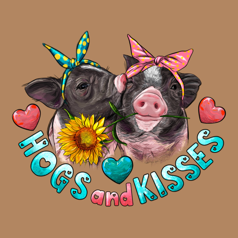 Hogs And Kisses Pigs Long Sleeve Tee by Artiststas | Teevron