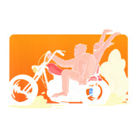 bigfoot t  shirt bigfoot riding motorcycle for biker sasquatch chick t | Teevron