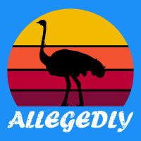 Retro Vintage Allegedly Ostrich Classic Tee | Teevron
