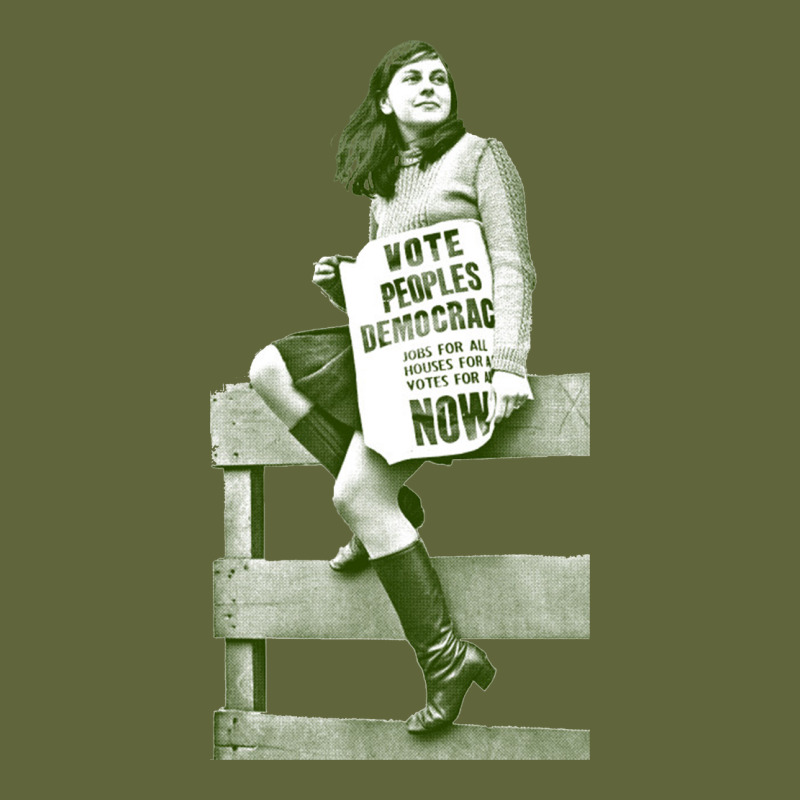 Bernadette Devlin Retro Irish Fanart Classic Tee by linhVisuals | Teevron