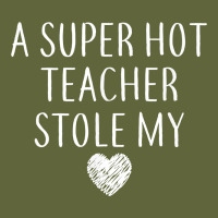Funny A Super Hot Teacher Stole My Heart Unisex T Shirt Classic Tee | Teevron