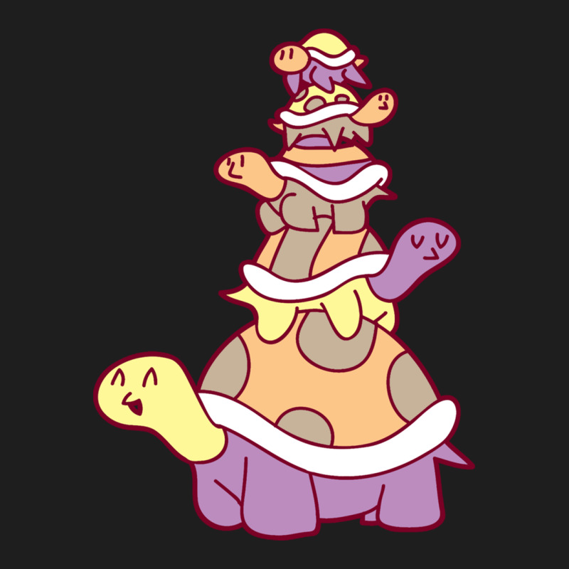 Cute Turtle Stack Classic Tee by linhVisuals | Teevron