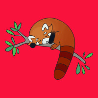 Red Panda Sleeping Classic Tee | Teevron