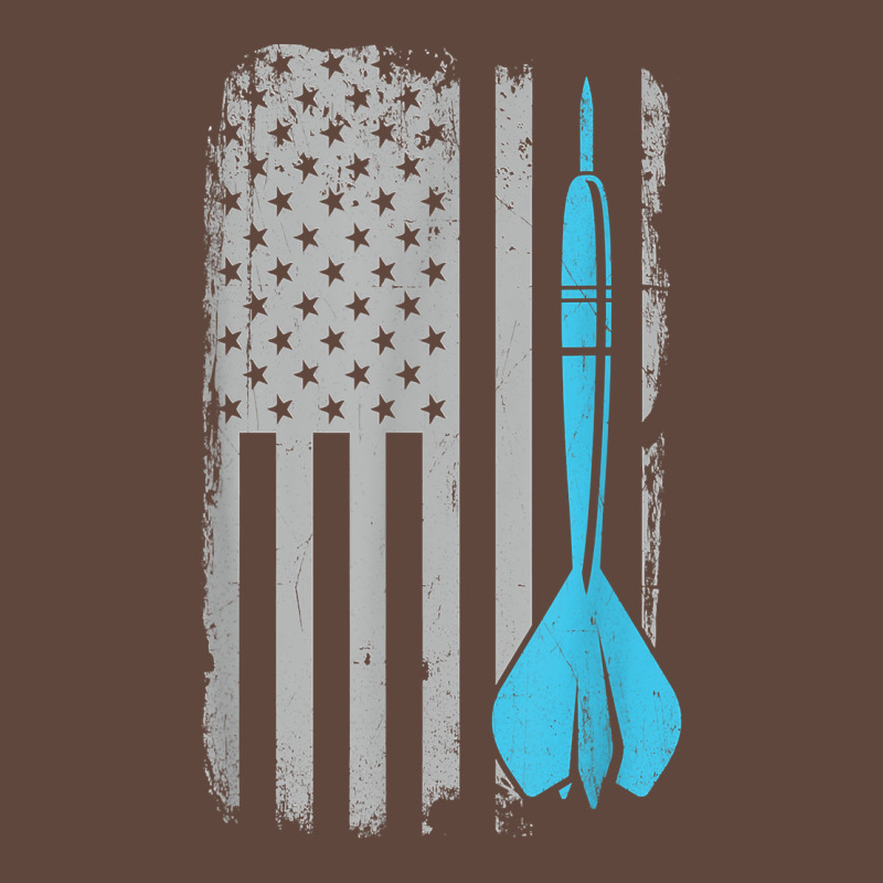 Throwing Darts   Vintage Usa American Flag For Dart Players T Shirt Classic Tee by linhVisuals | Teevron