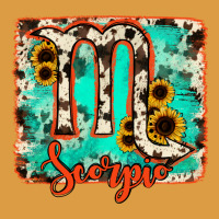 Scorpio Turquoise Cowhide Urban Heavy Tee | Teevron