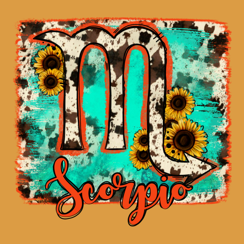 Scorpio Turquoise Cowhide Urban Heavy Tee by RanaPortraitStore | Teevron