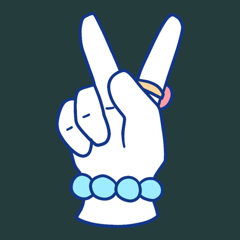 Girl Peace Sign Classic Tee by linhVisuals | Teevron