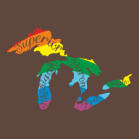 All Michigan Great Lakes Rainbow Colors Classic Tee | Teevron