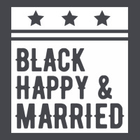 Black Happy & Married Funny Wedding Gifts Classic Tee | Teevron