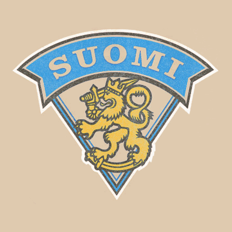Faded Style Suomi Finland Lion Design Classic Tee by linhVisuals | Teevron
