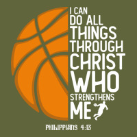 Christian Basketball I Can Do All Things Through Christ Philippians 41 Classic Tee | Teevron
