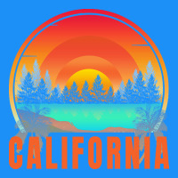 California T  Shirt California Sunset Vintage Trees Scenery T  Shirt Classic Tee | Teevron