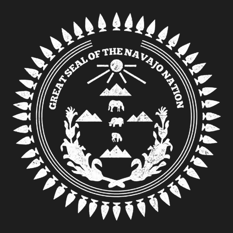 Great Seal Of The Navajo Nation Faded Style Design Classic Tee by linhVisuals | Teevron