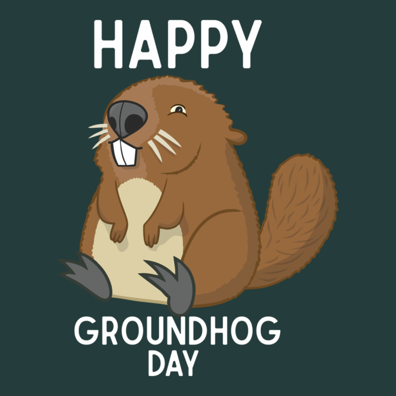 Happy Groundhog Day Respect The Shadow Funny Spring Prediction Holiday Classic Tee by linhVisuals | Teevron